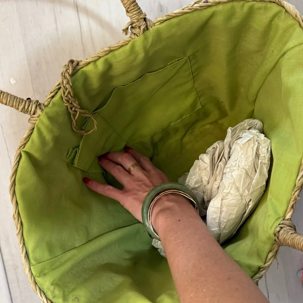 Colorful Woven Tote Bag